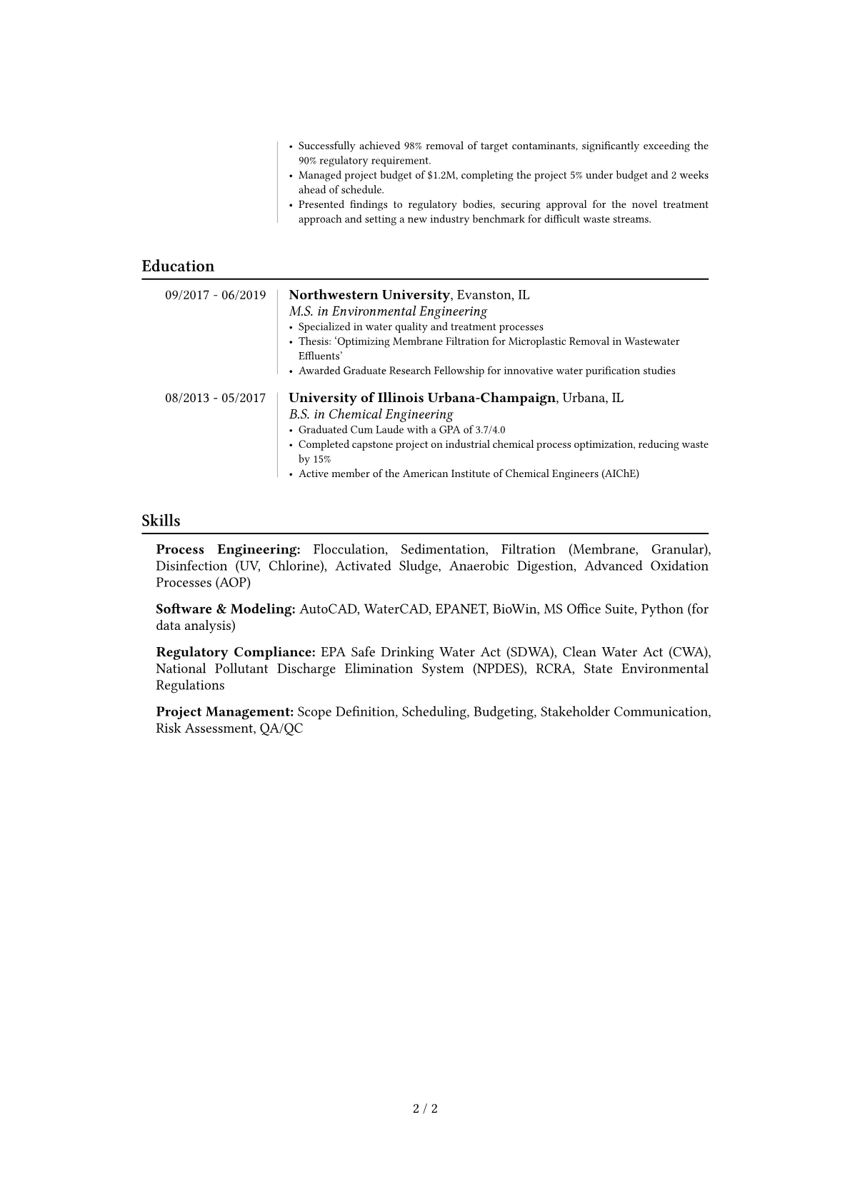 Career changer version - Page 2