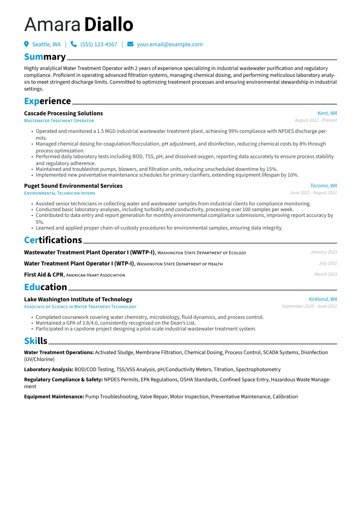Industrial Wastewater version - Page 1
