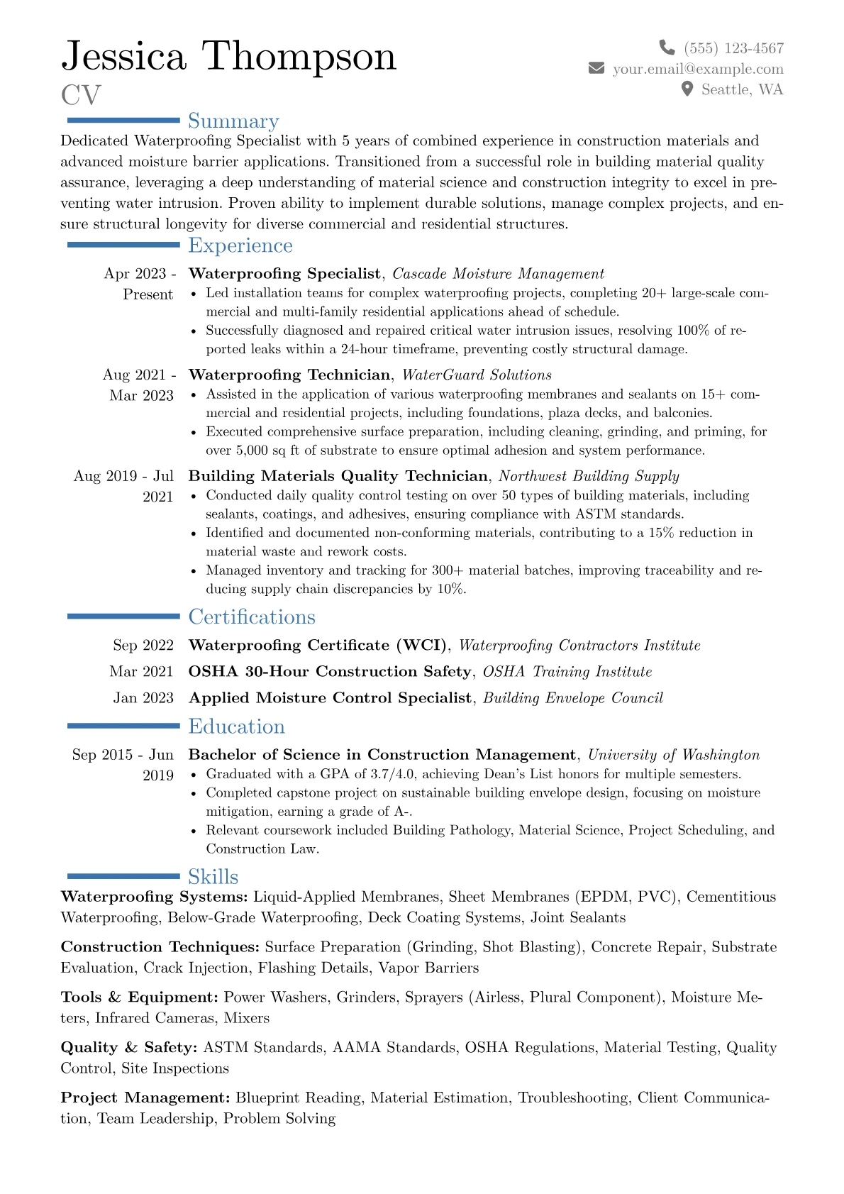Career changer version - Page 1