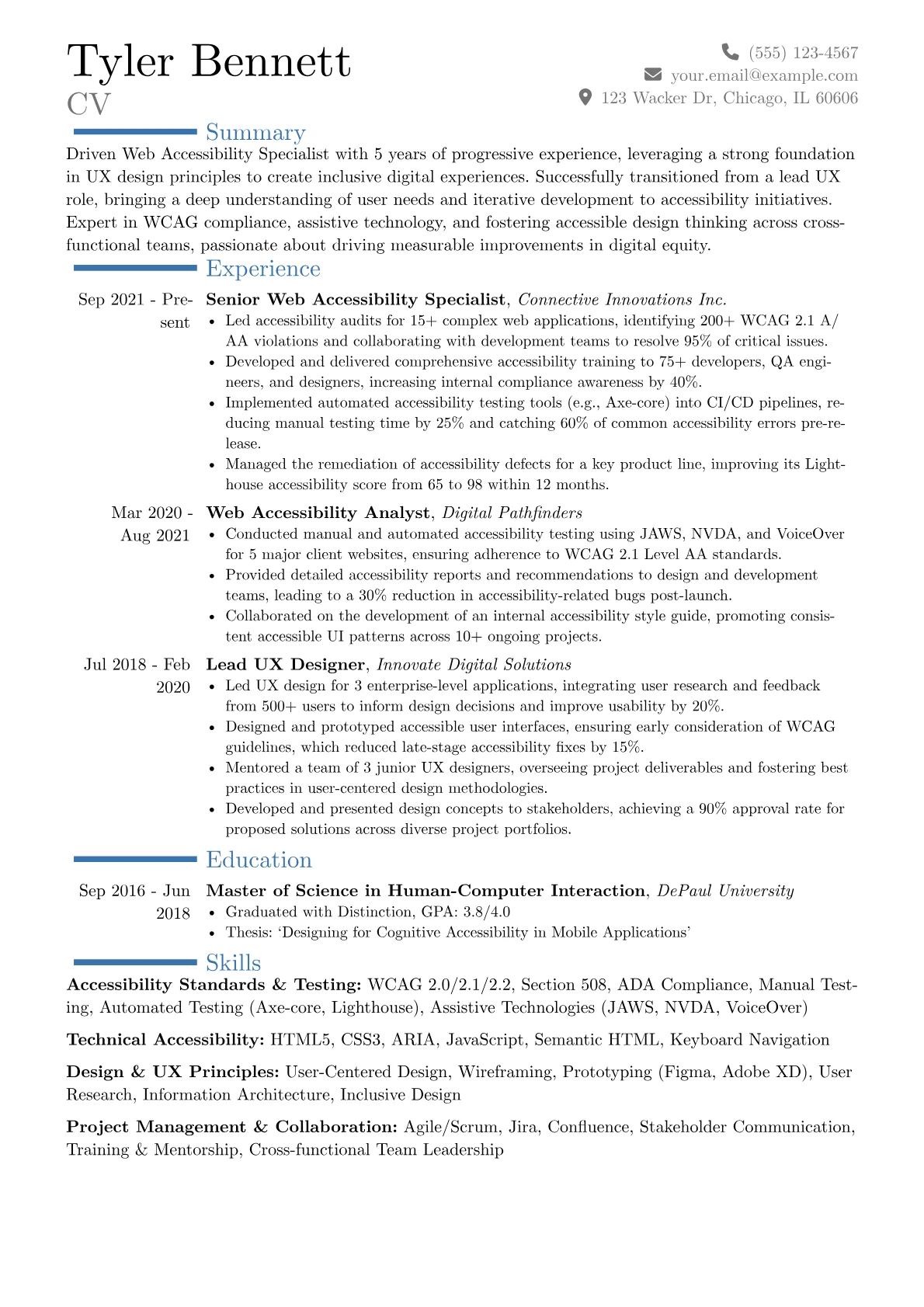 Career changer version - Page 1