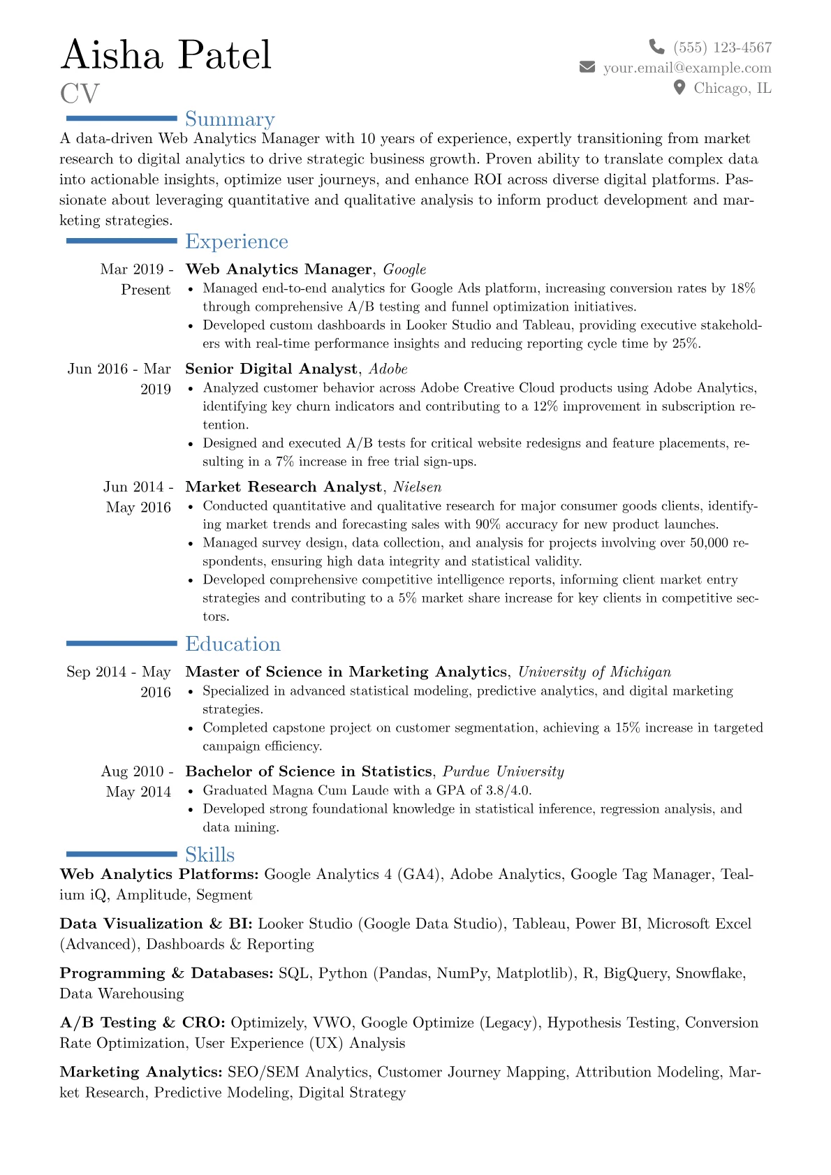 Career changer version - Page 1