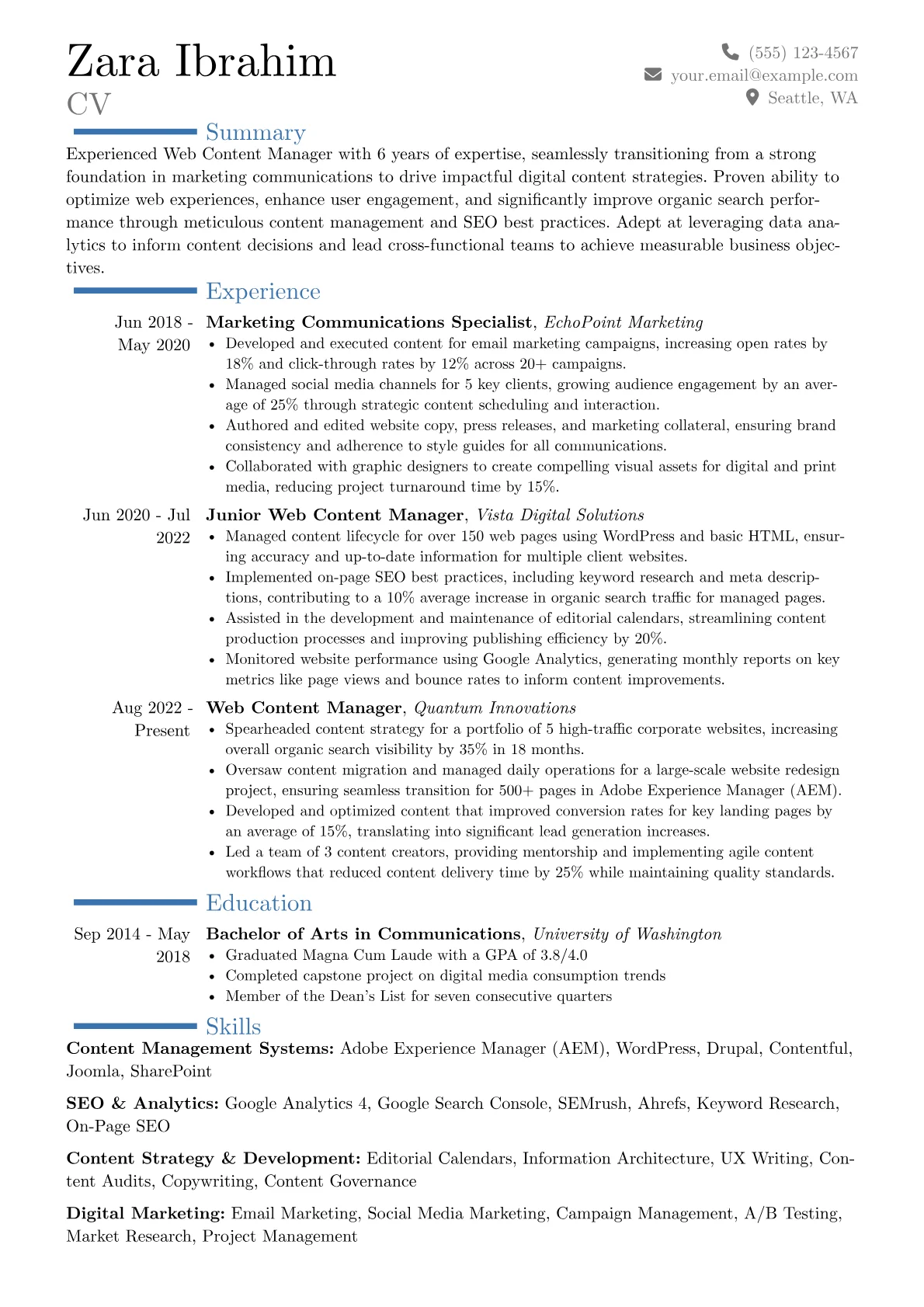 Career changer version - Page 1