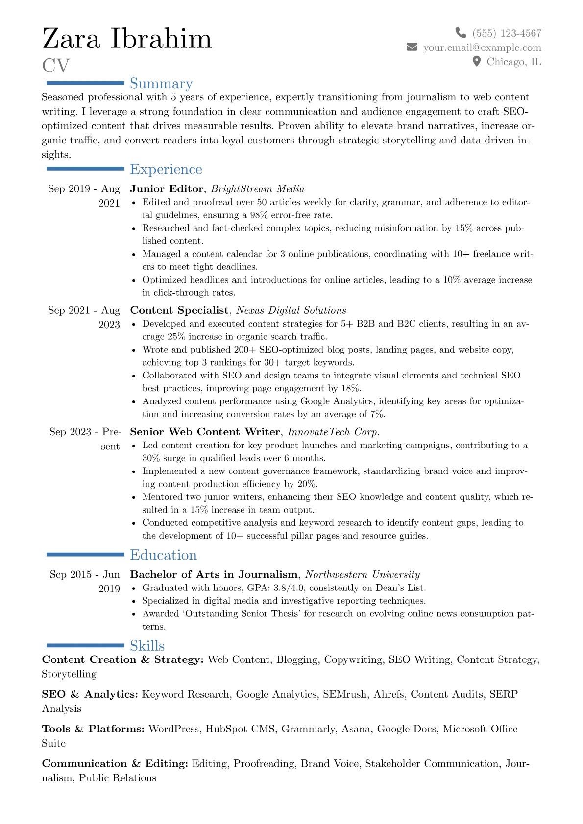Career changer version - Page 1