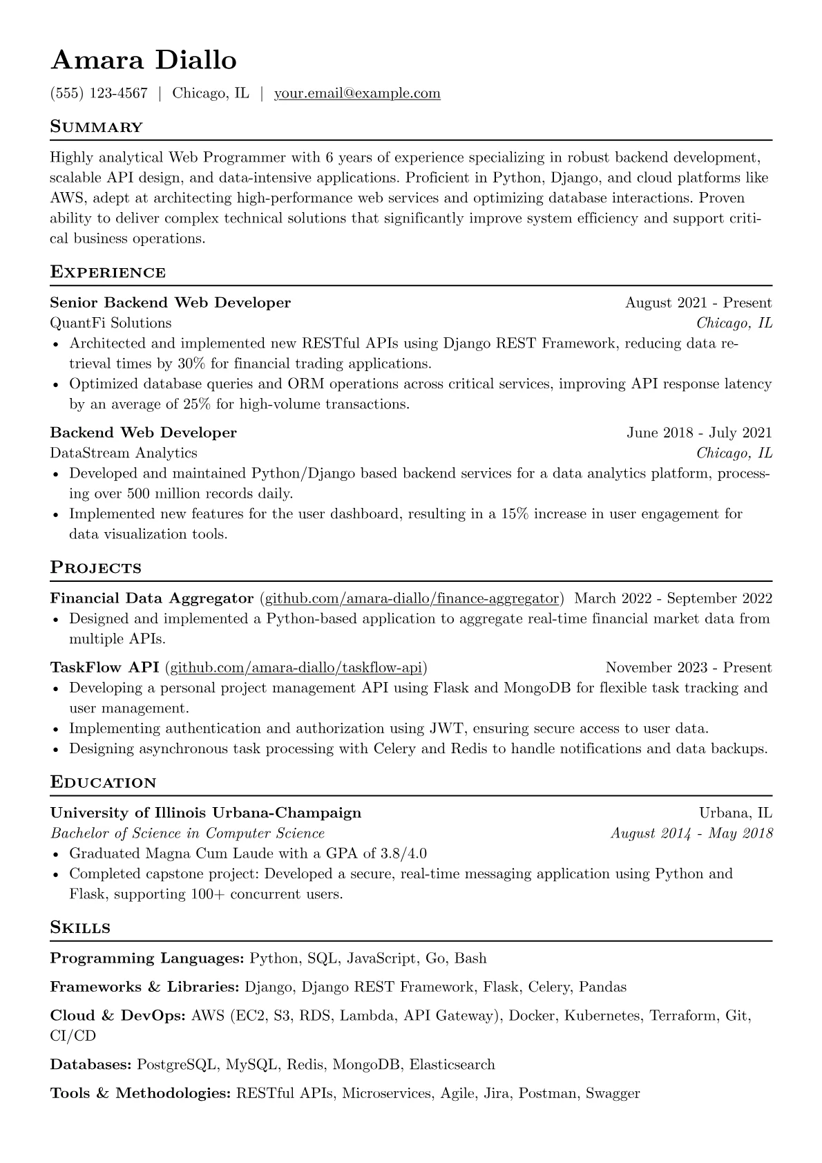 Backend Focus version - Page 1