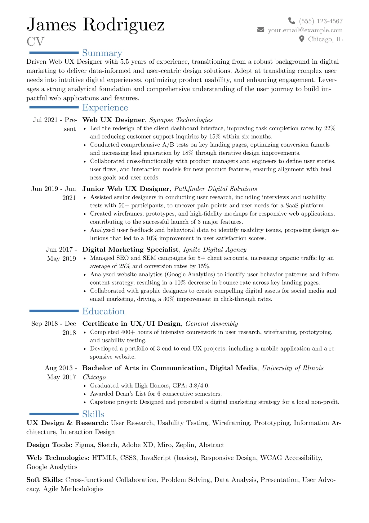 Career changer version - Page 1