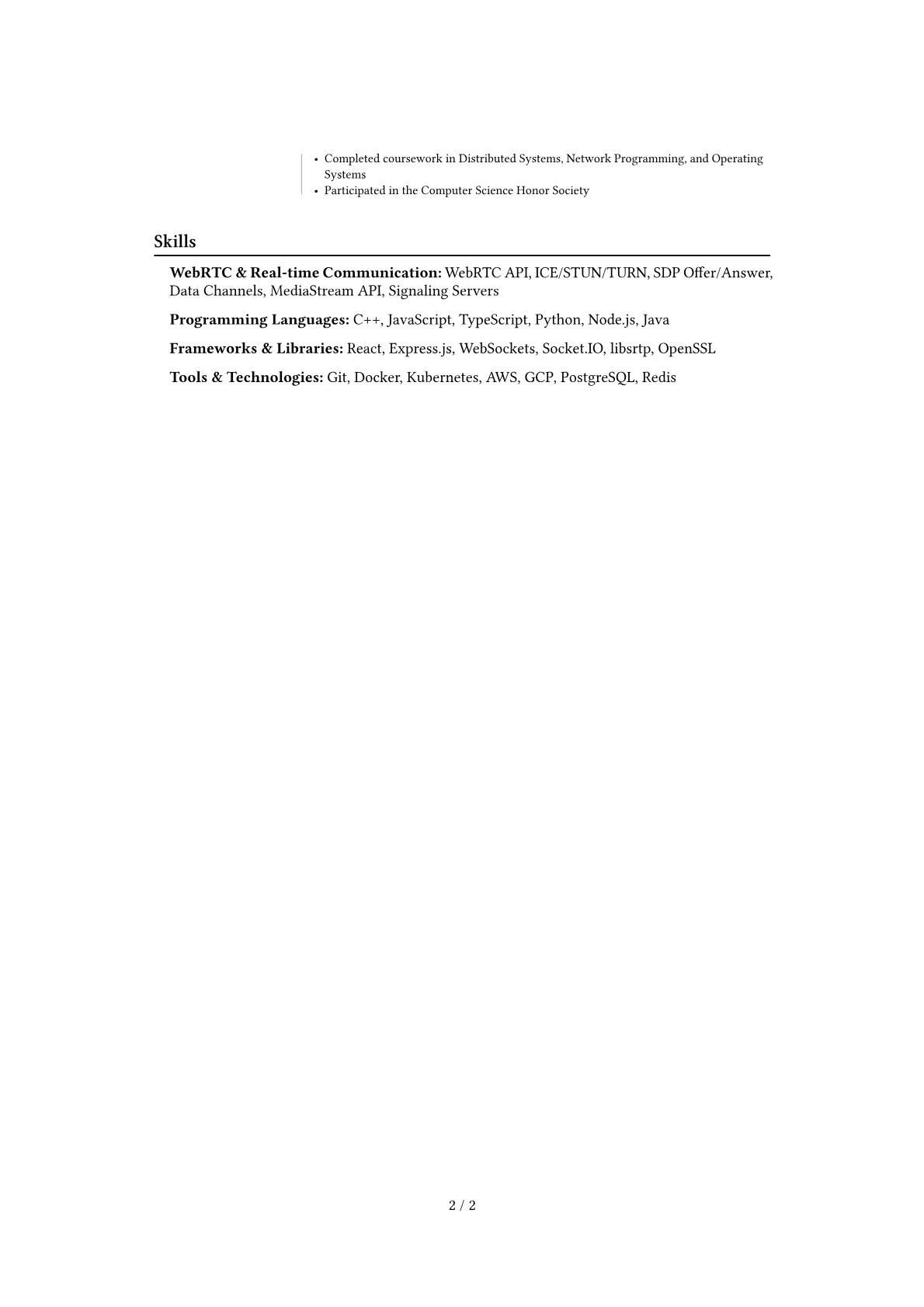Career changer version - Page 2