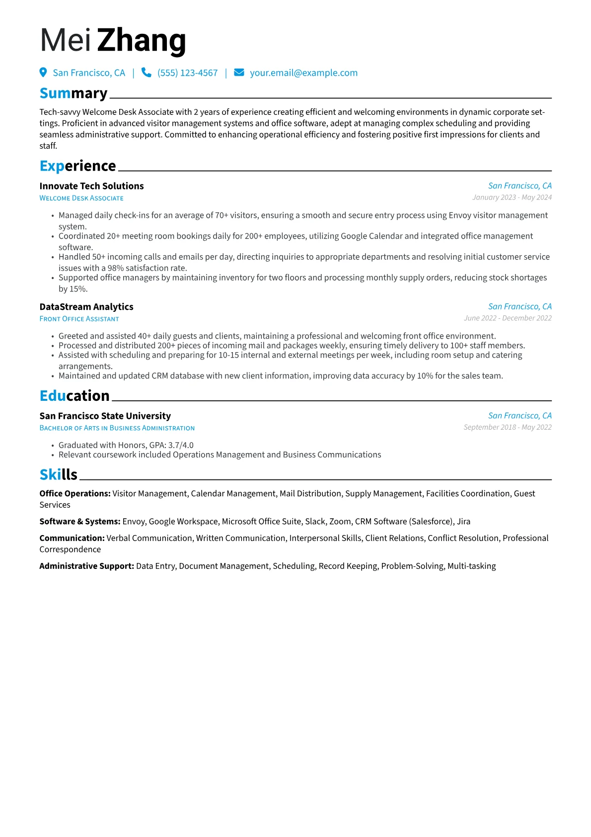 Corporate Tech Office version - Page 1