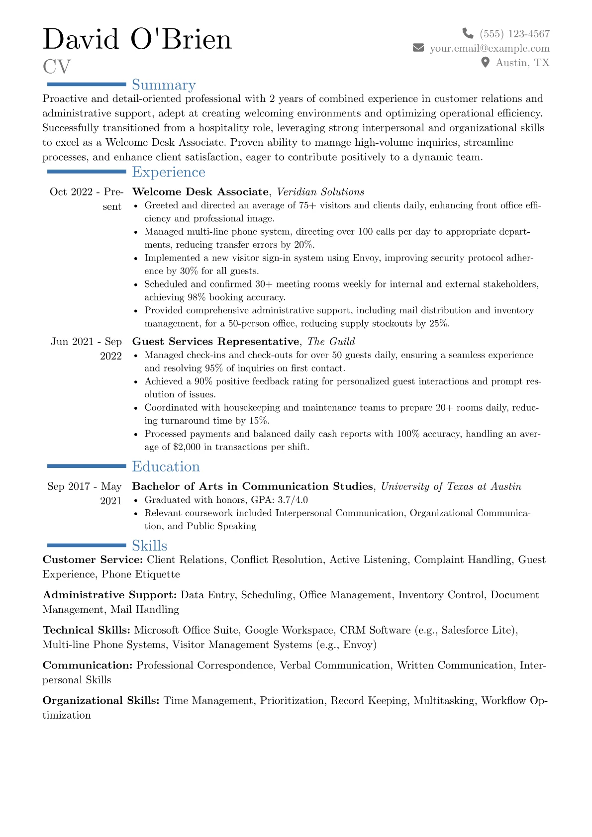 Career changer version - Page 1
