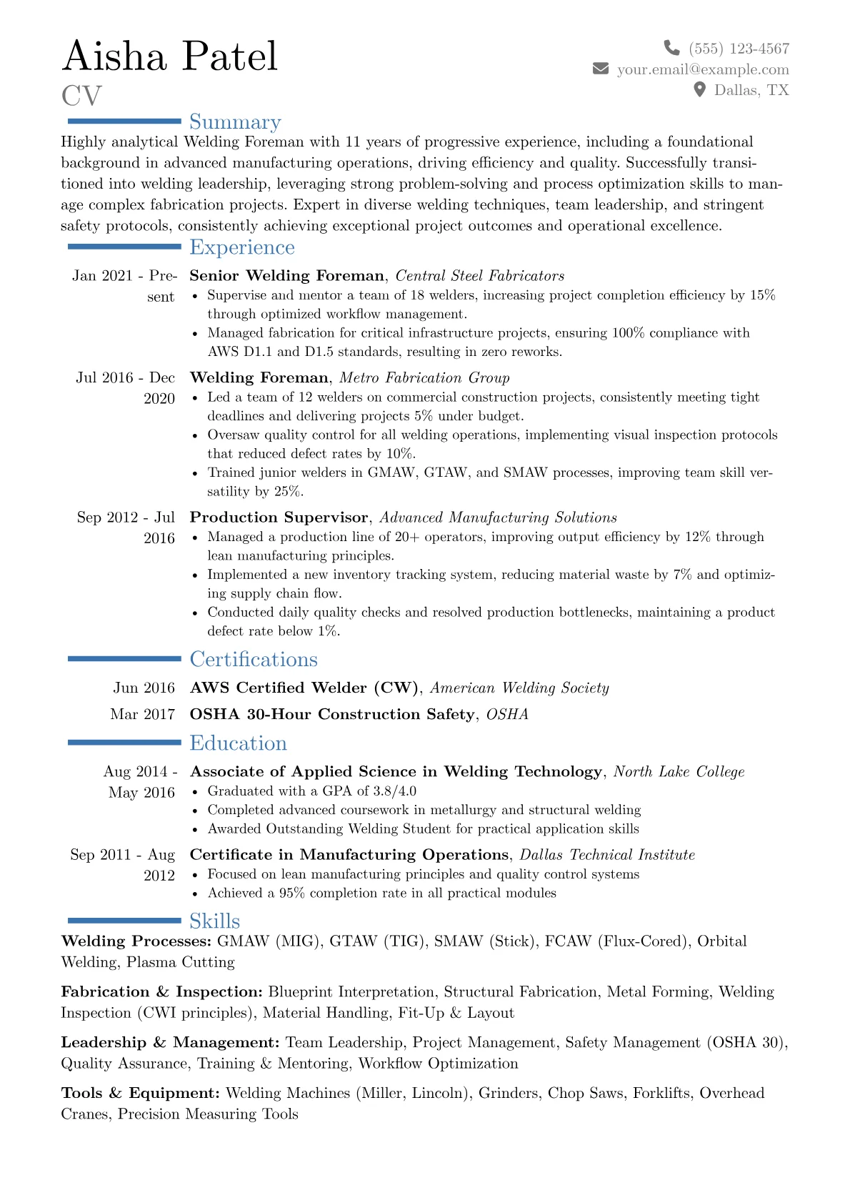 Career changer version - Page 1