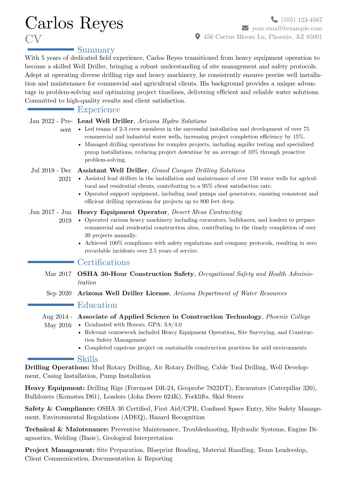 Career changer version - Page 1
