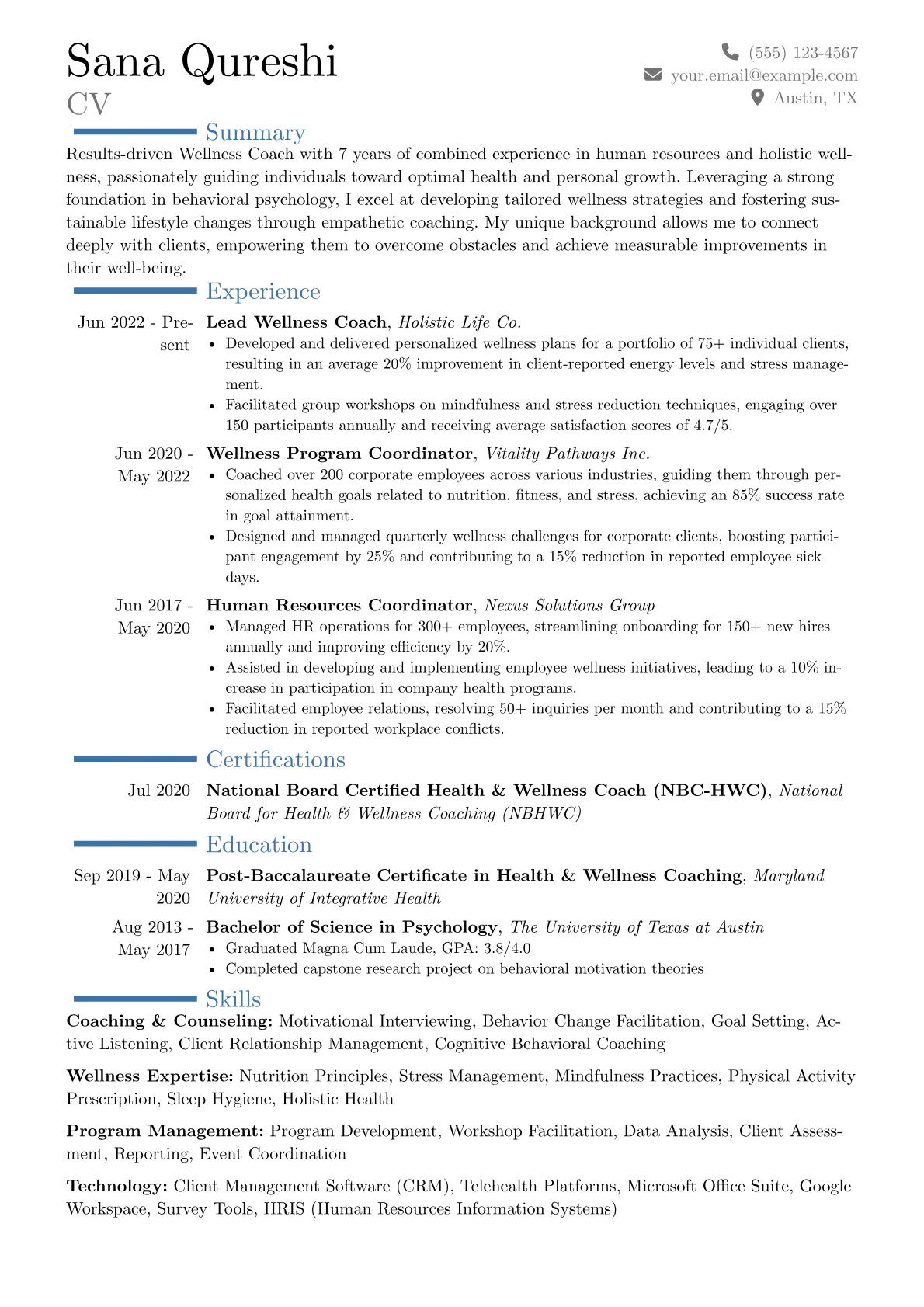 Career changer version - Page 1