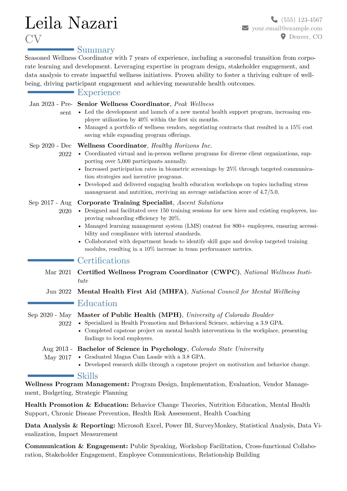 Career changer version - Page 1
