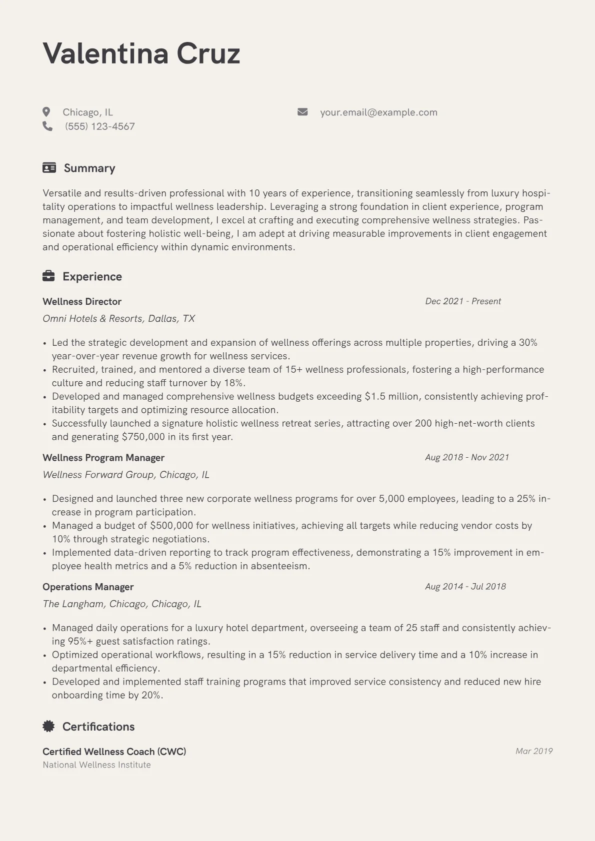 Career changer version - Page 1