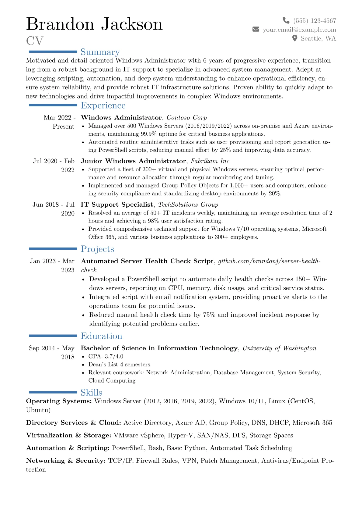 Career changer version - Page 1