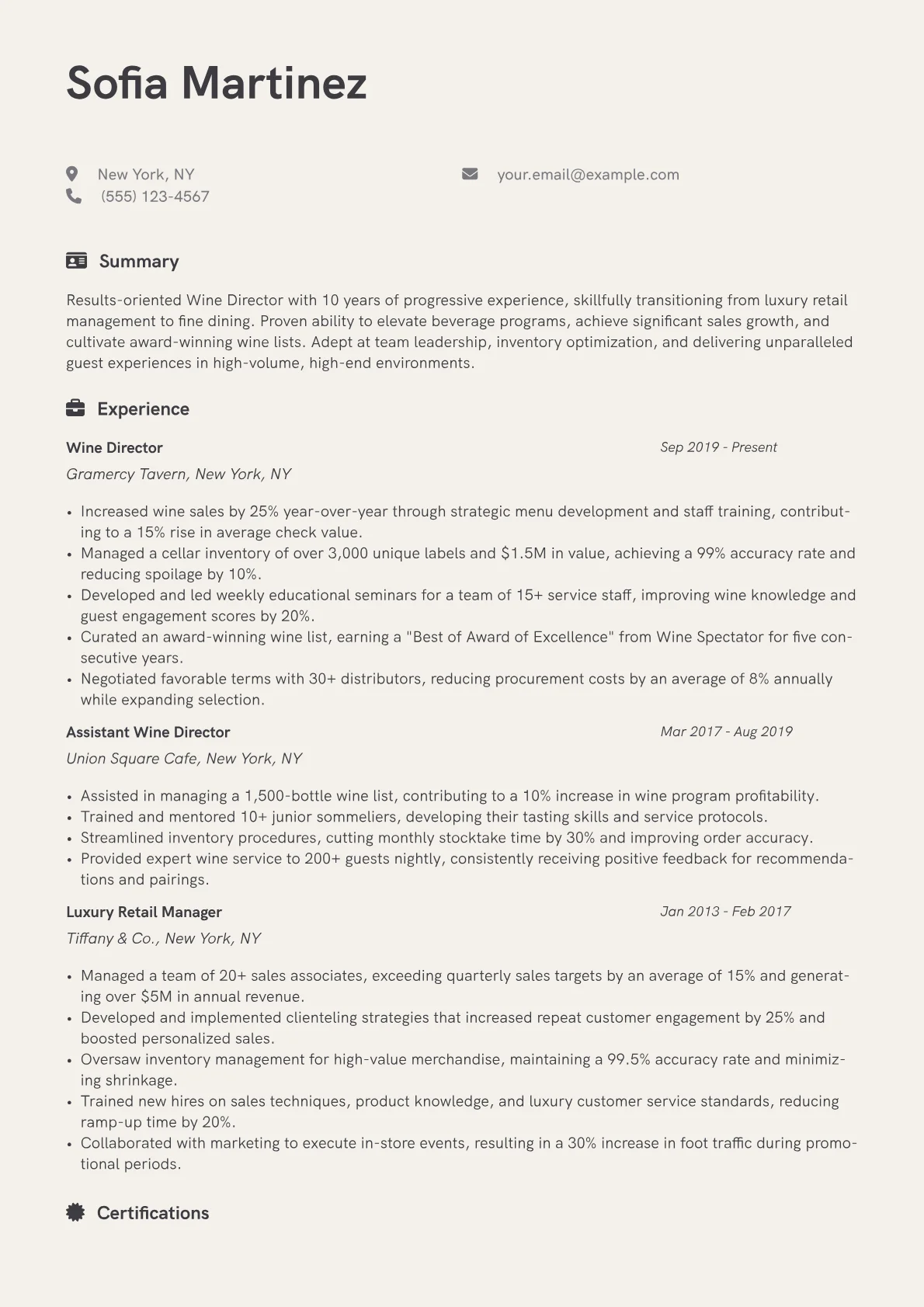 Career changer version - Page 1