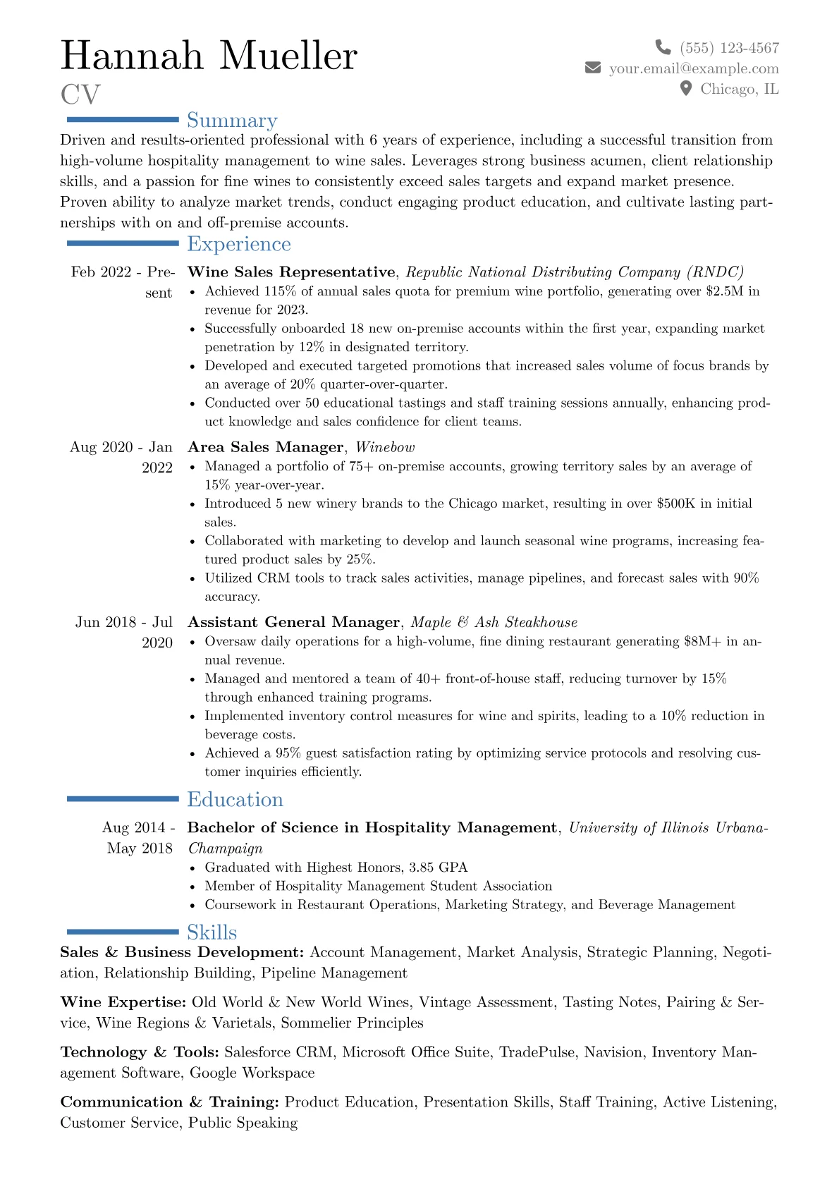 Career changer version - Page 1