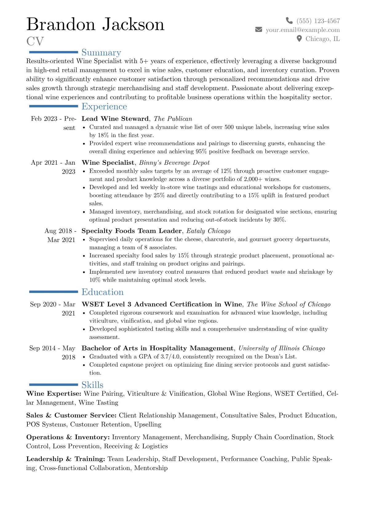 Career changer version - Page 1