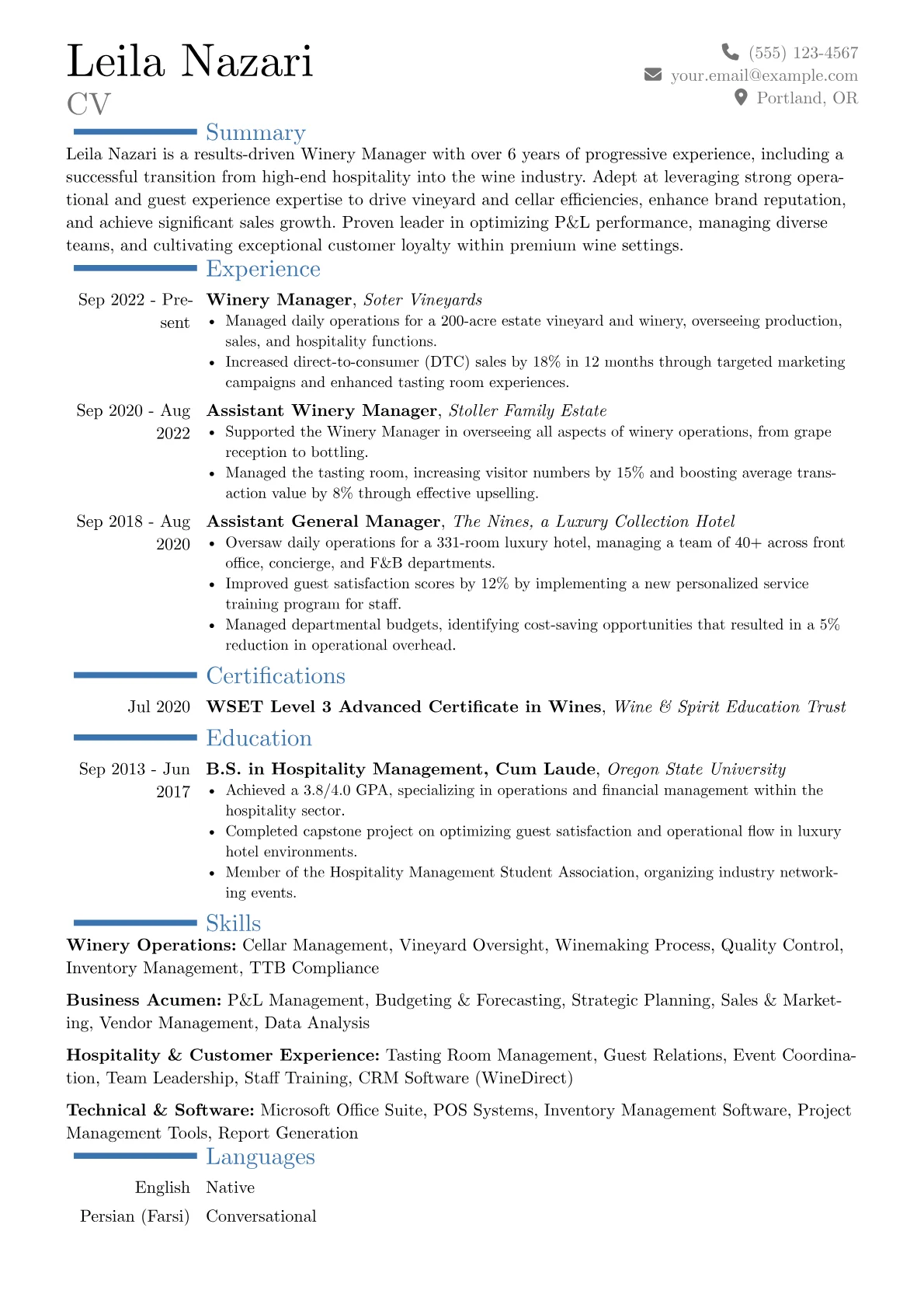 Career changer version - Page 1