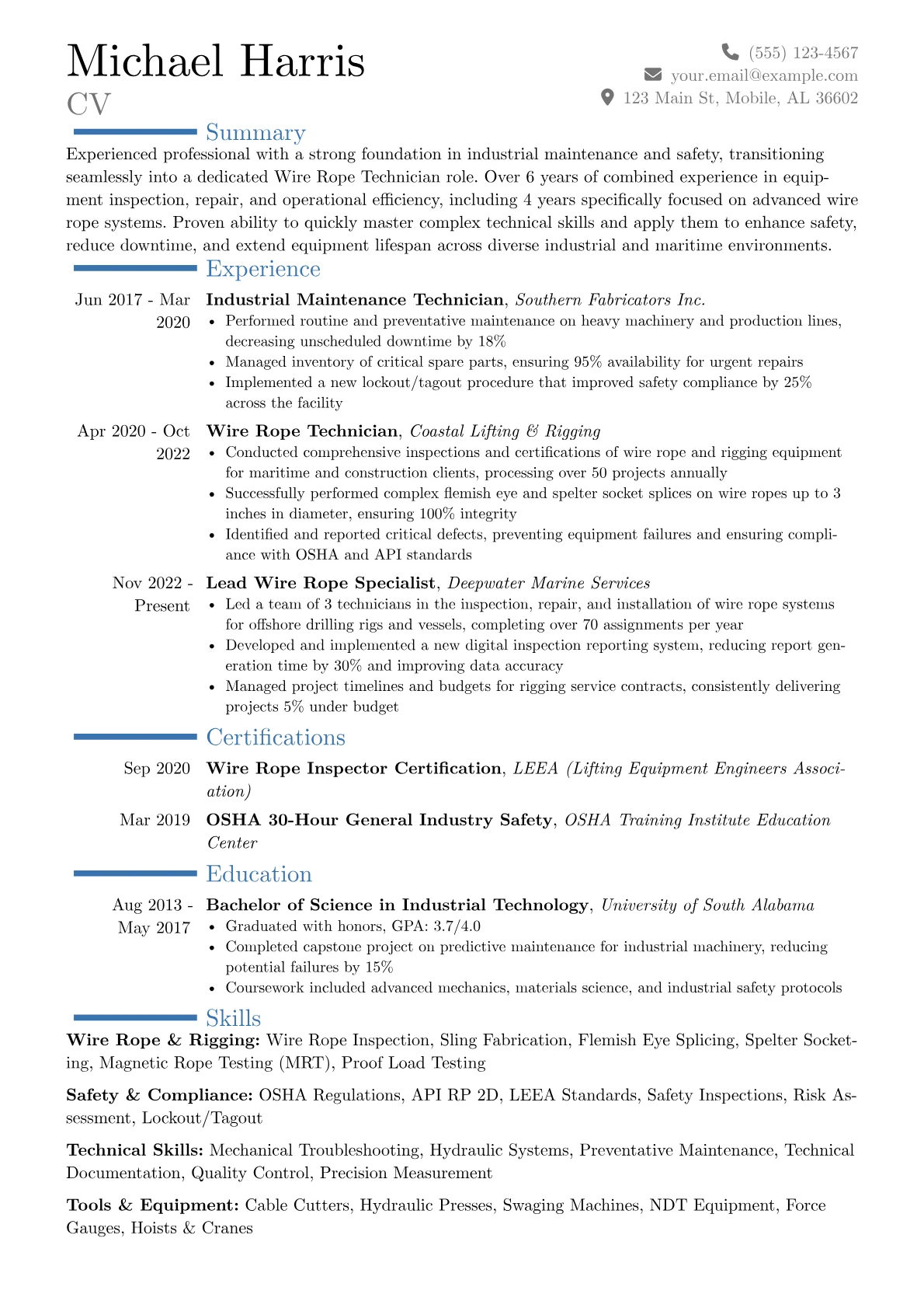 Career changer version - Page 1