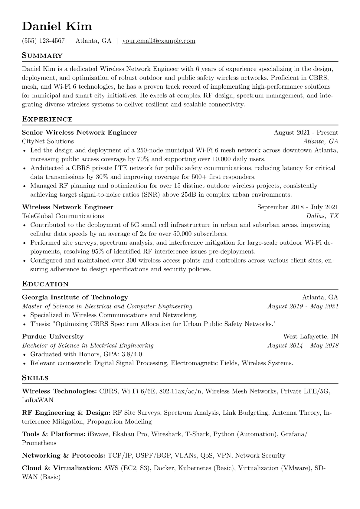 Wireless Network version - Page 1