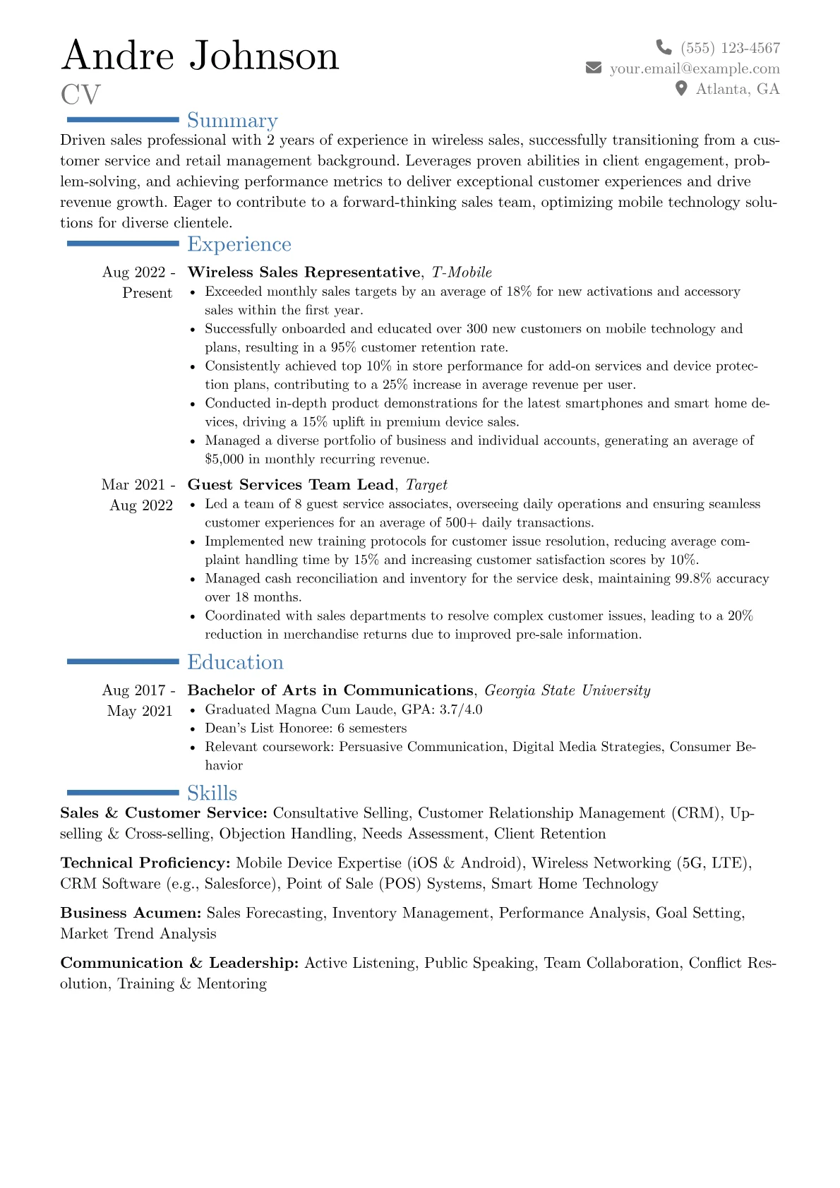 Career changer version - Page 1