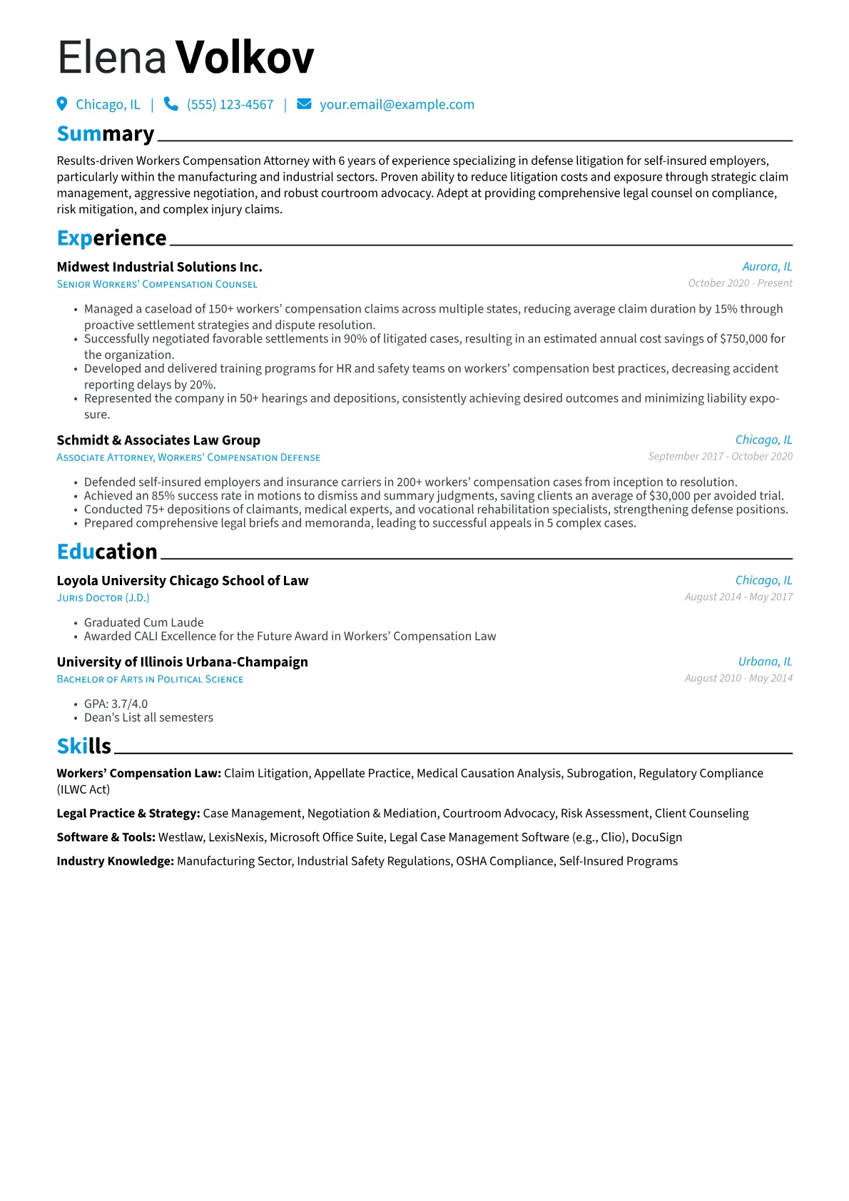 Workers Compensation version - Page 1