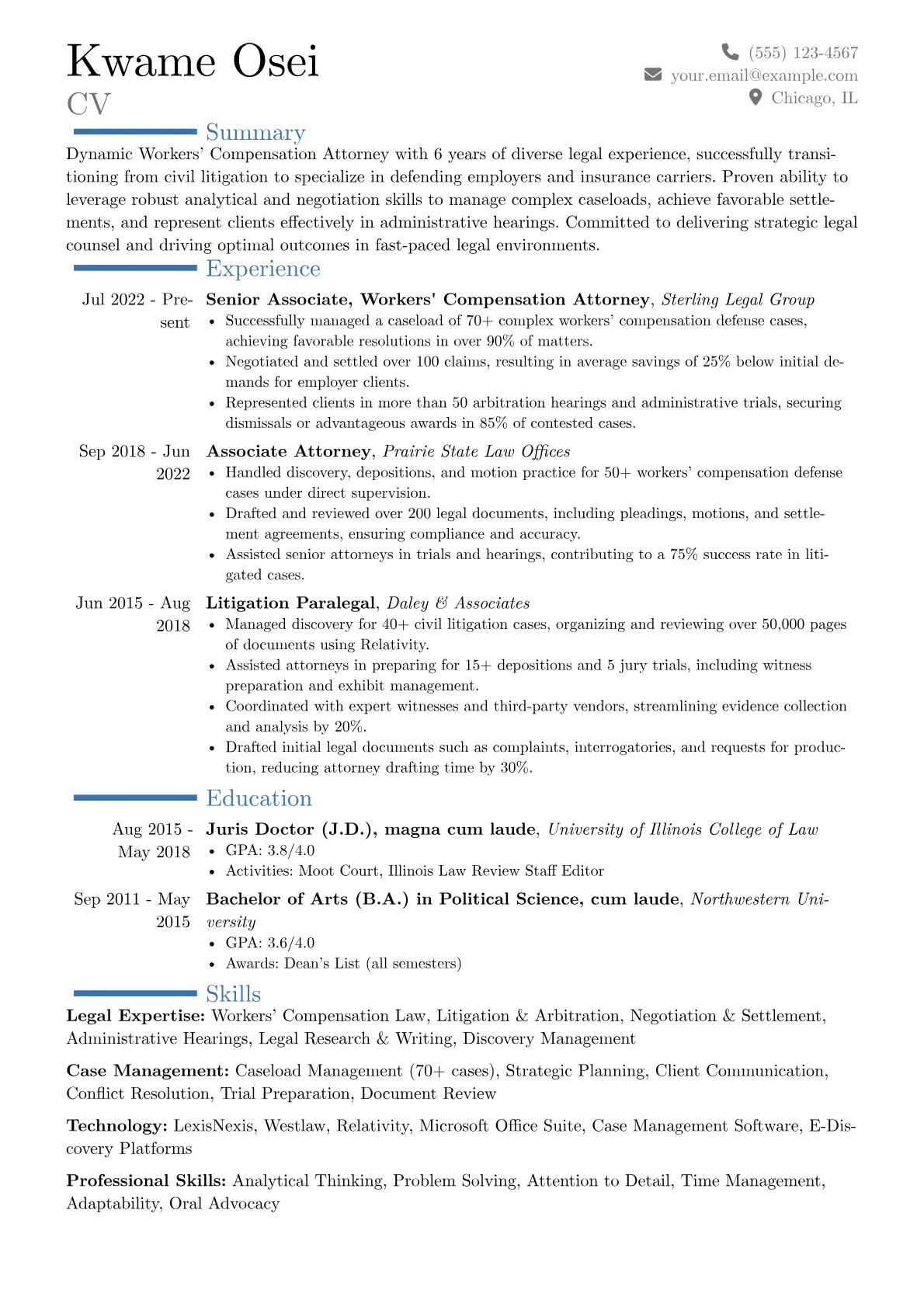 Career changer version - Page 1