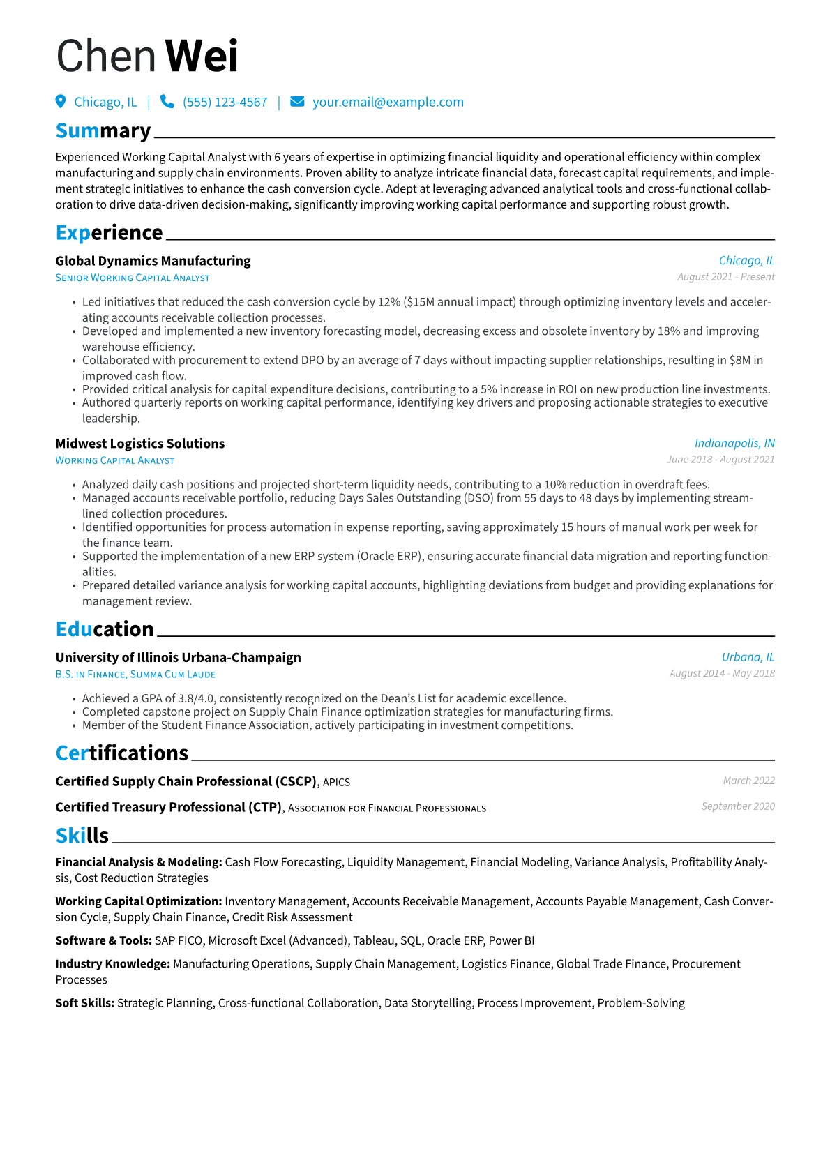 Working Capital version - Page 1