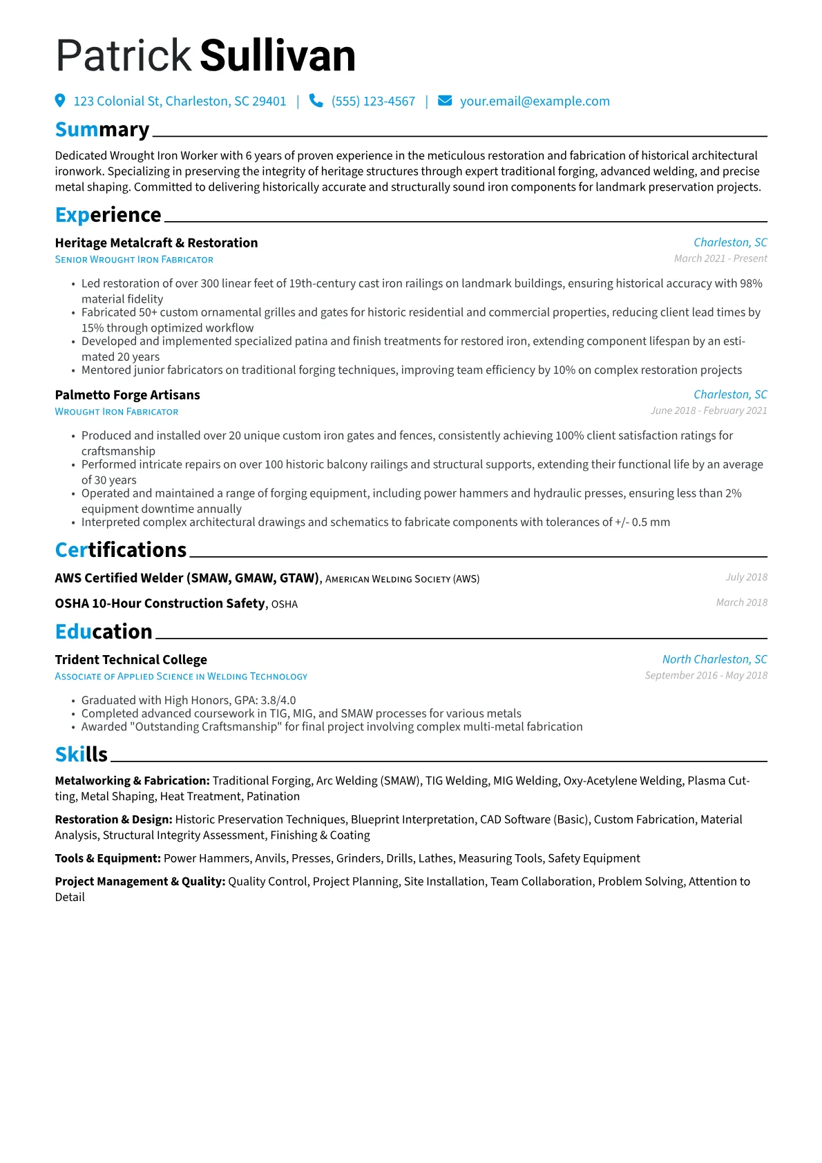 Historic Restoration version - Page 1