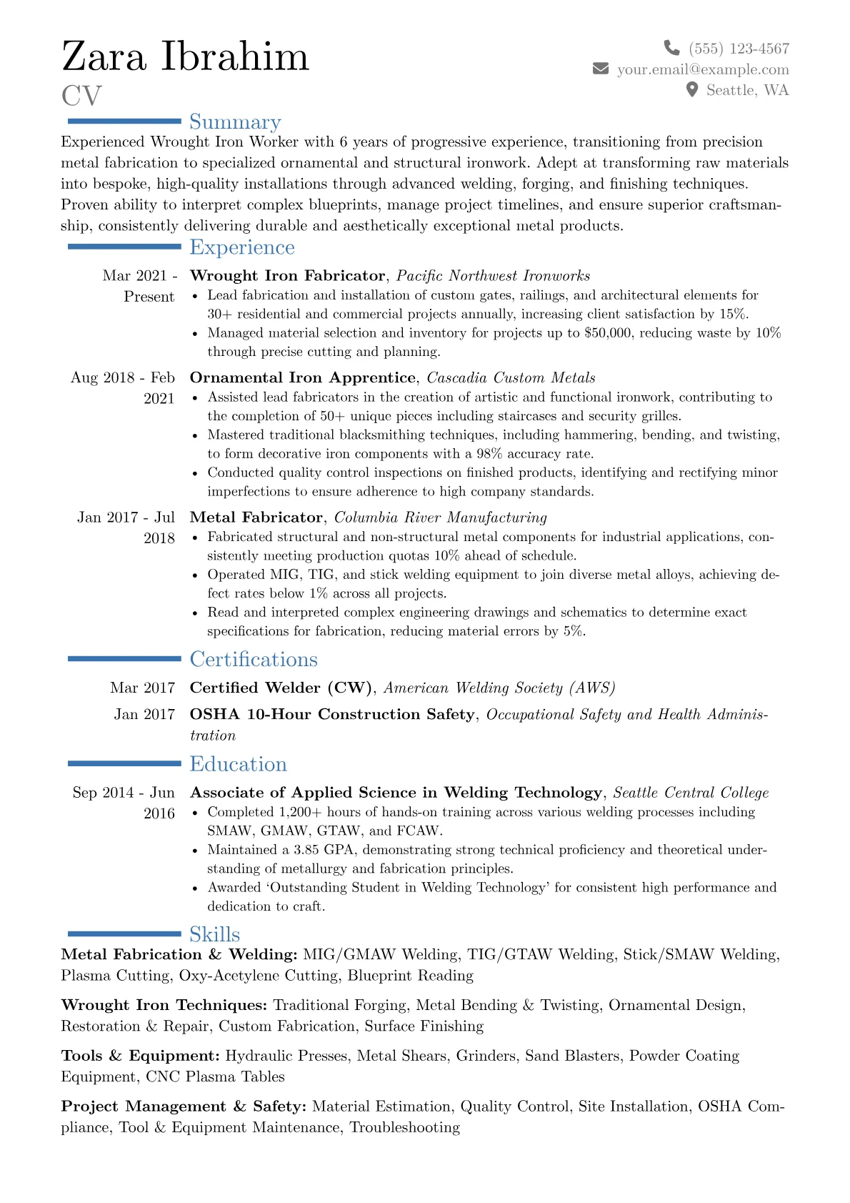 Career changer version - Page 1
