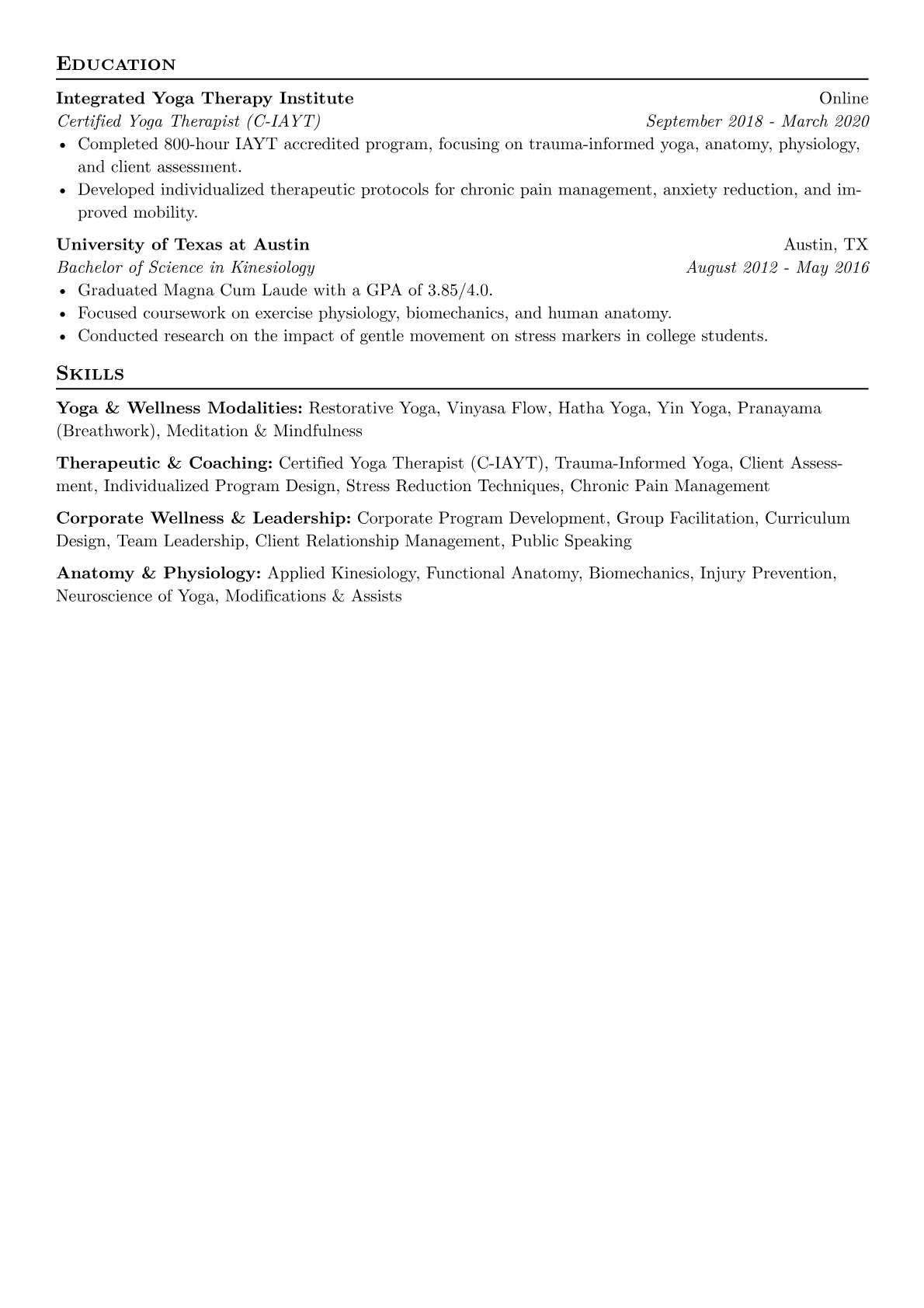 Corporate Wellness version - Page 2