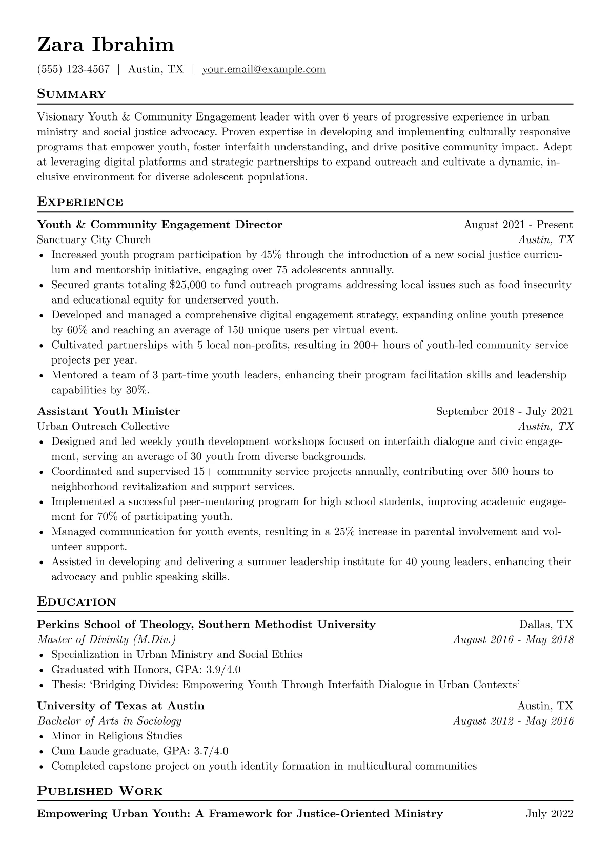 Program Development version - Page 1