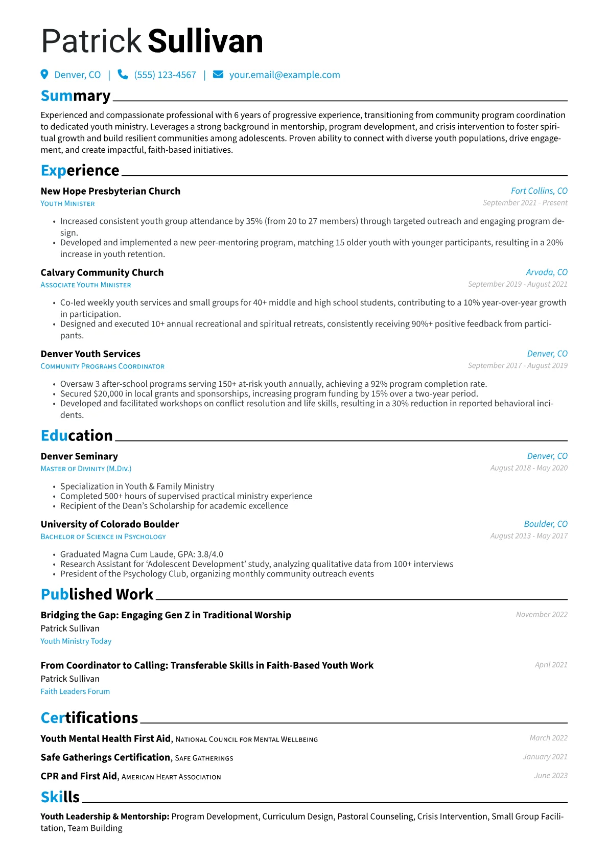 Career changer version - Page 1