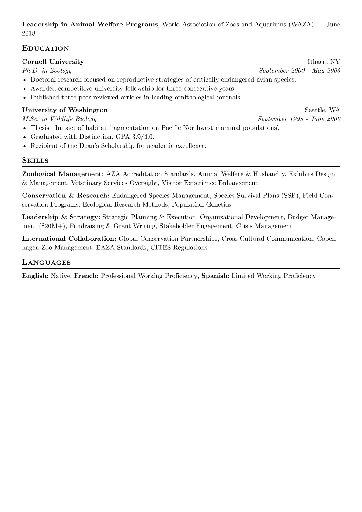Zoo Director version - Page 2