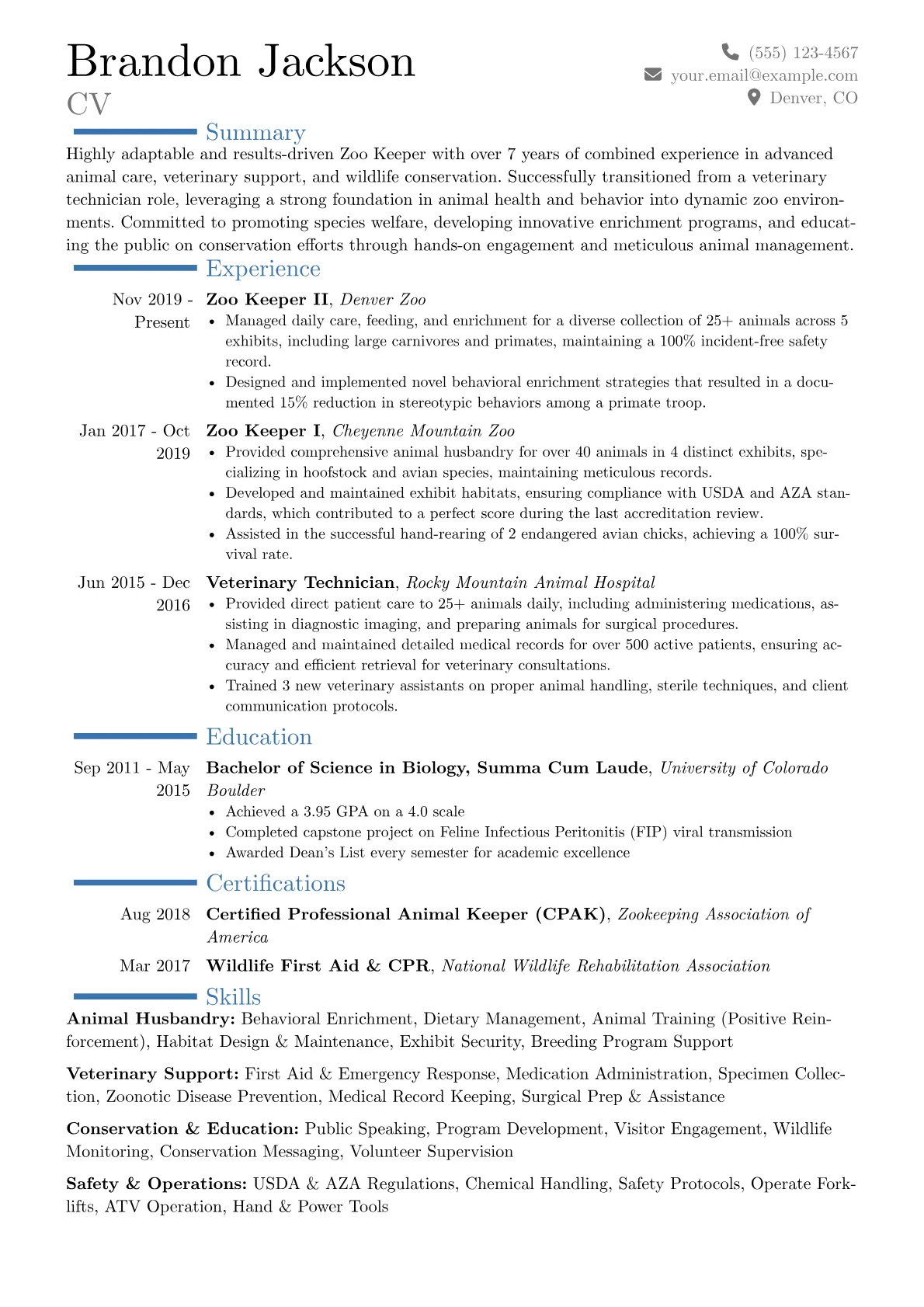 Career changer version - Page 1